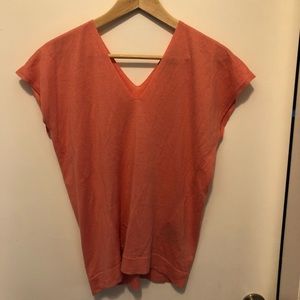 Jaeger Silk Wool Knit sleeveless tunic